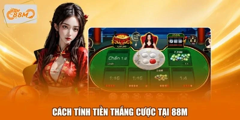 Cách tính tiền thắng cược tại 88M